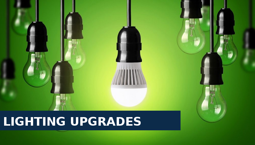 Lighting upgrades Hornchurch